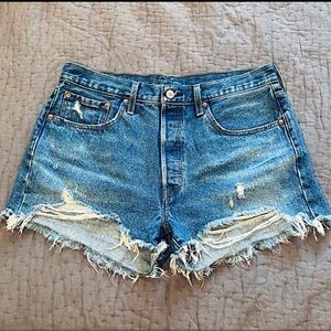 Levi’s | Premium 501 Original Fit High-Rise Shorts